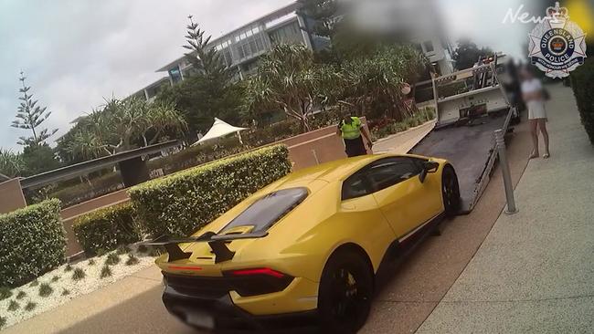 Police have seized a Lamborghini allegedly caught speeding on multiple occasions around the Gold Coast