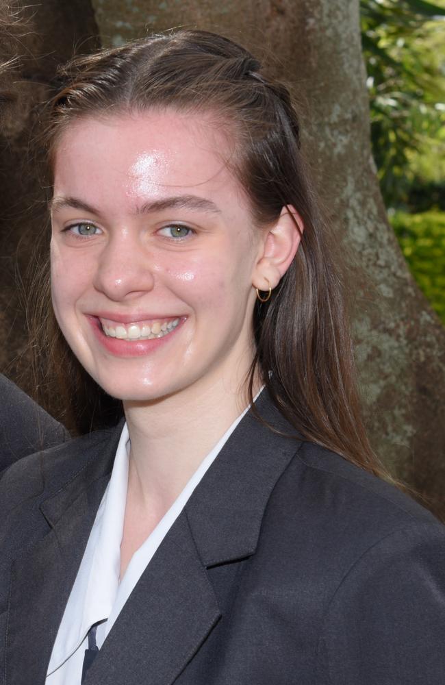 Rebecca Heape, Mount Gravatt High School, school captain.