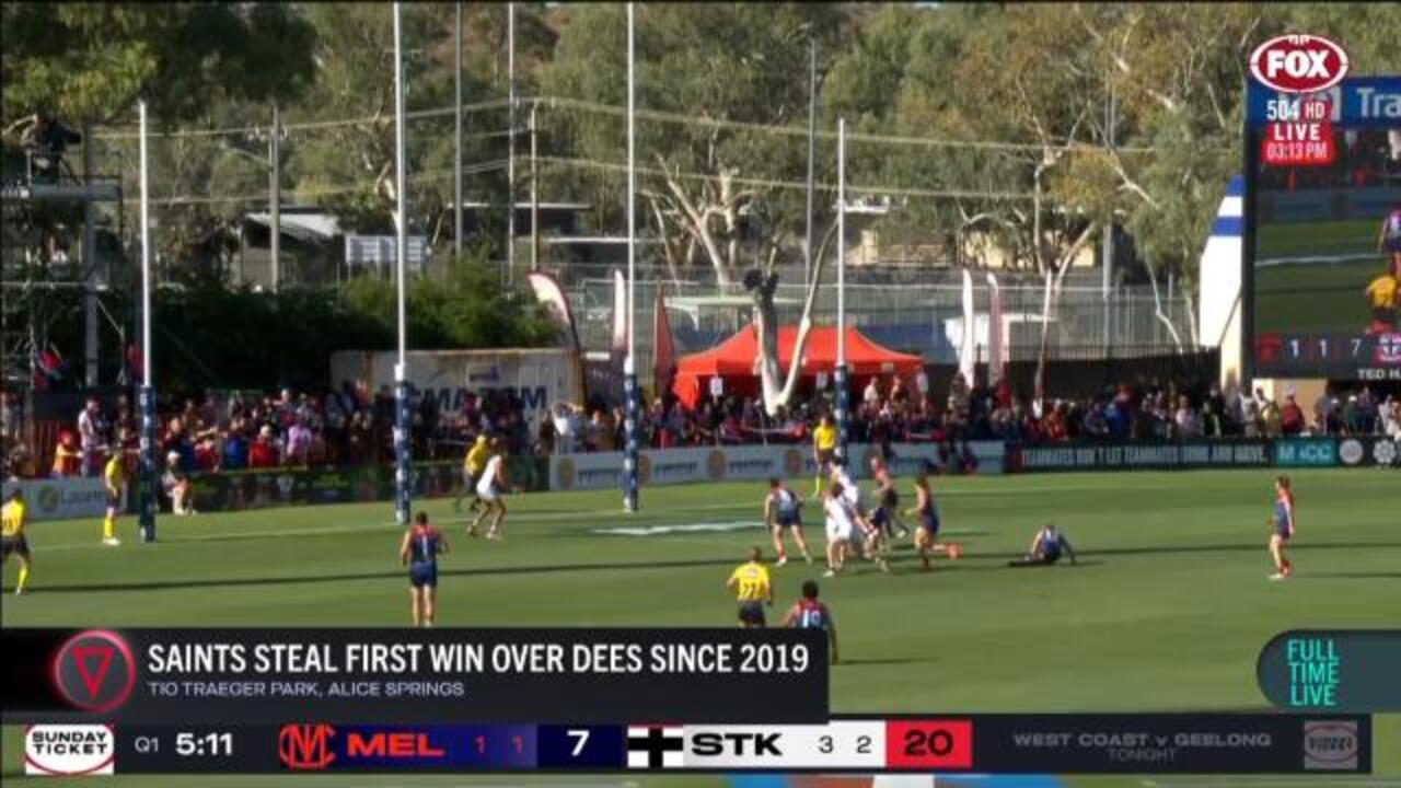 Saints produce stirring win over Dees