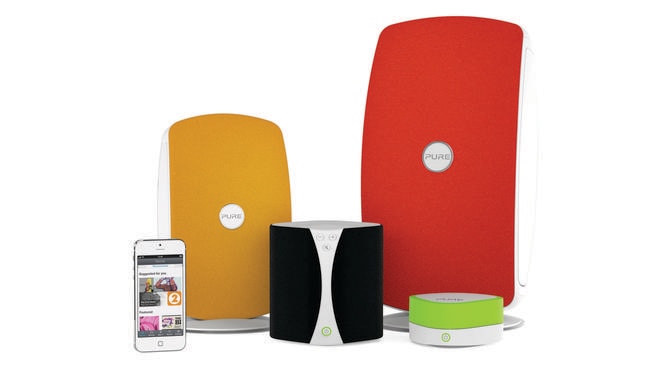 Jongo wireless multi-room speakers, $199-$599, pure.com.au for Shop Smart