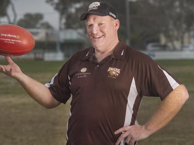 First-year Craigieburn coach Lance Whitnall. Picture: Rob Leeson