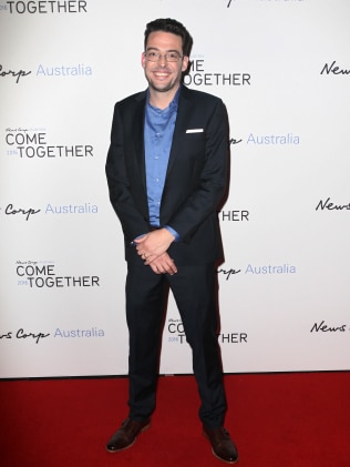 Joe Hildebrand at the Come Together 2016 Party by NewsCorp held at Fox Studios in Moore Park.
Picture: Christian Gilles