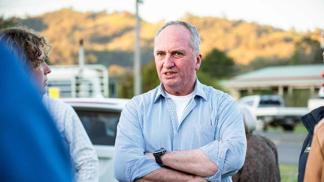 Barnaby Joyce won’t be named on the Coalition frontbench. Photo: Tom Parrish