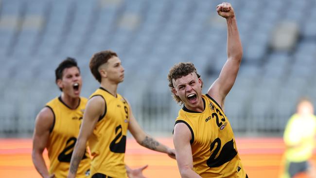 Koltyn Tholstrup was back with a bang against SA. Picture: Will Russell/AFL Photos