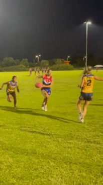Emma Tonegato carving up Women's Premier League touch footy in Wollongong