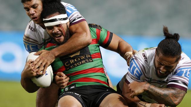 Siosifa Talakai thought his NRL career was over after he was sacked by South Sydney. Picture: Grant Trouville/NRL Photos