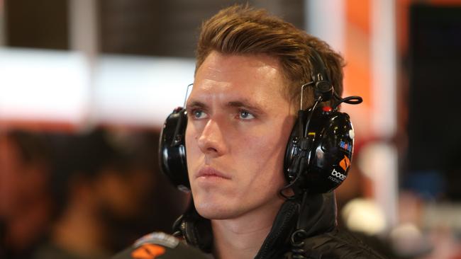 Co-Owner of the Walkinshaw Andretti United Racing Team, Ryan Walkinshaw, at Mount Panorama. Picture: Tim Hunter.