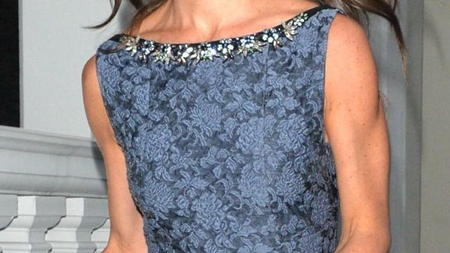 Pippa Middleton has been hitting the gym hard in the lead up to her wedding in two weeks. Picture: BackGrid