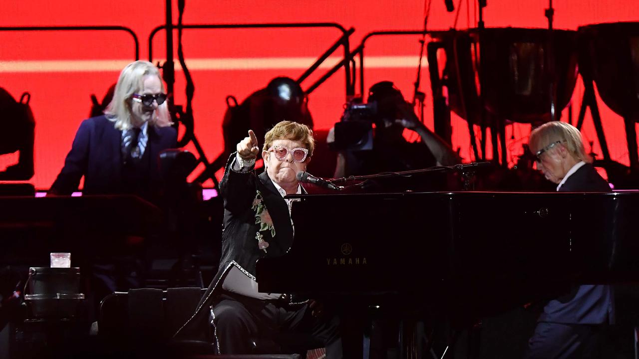 Elton John, Farewell Yellow Brick Road Tour, Suncorp Brisbane. Picture: Patrick Woods.