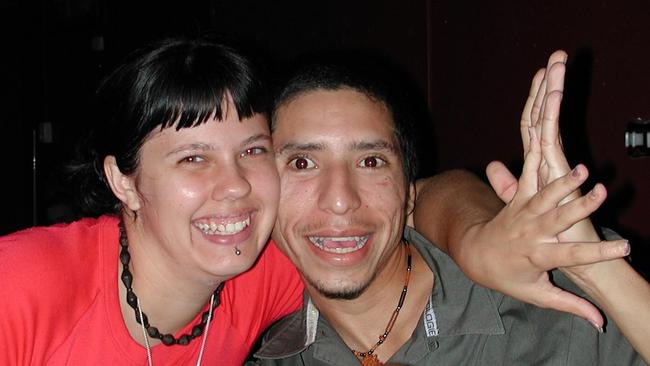 Jennifer Sutcliffe & Douglas Arana Flinders Street Station Picture: Bryan Lynch ad426013
