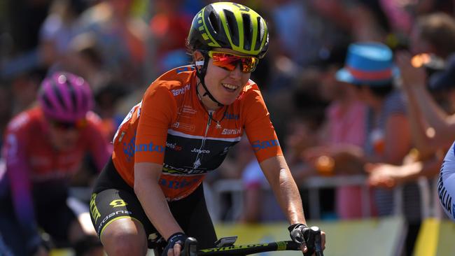 Last year’s women’s TDU winner Amanda Spratt. Picture: Tim de Waele/Getty Images