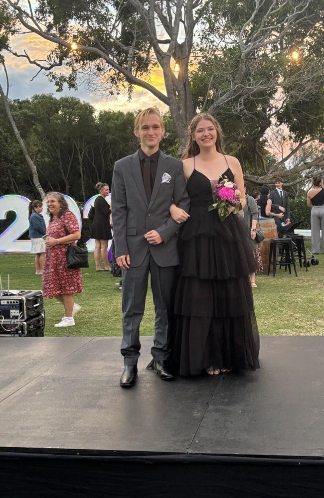 Students from Hervey Bay State High School have celebrated their formal.