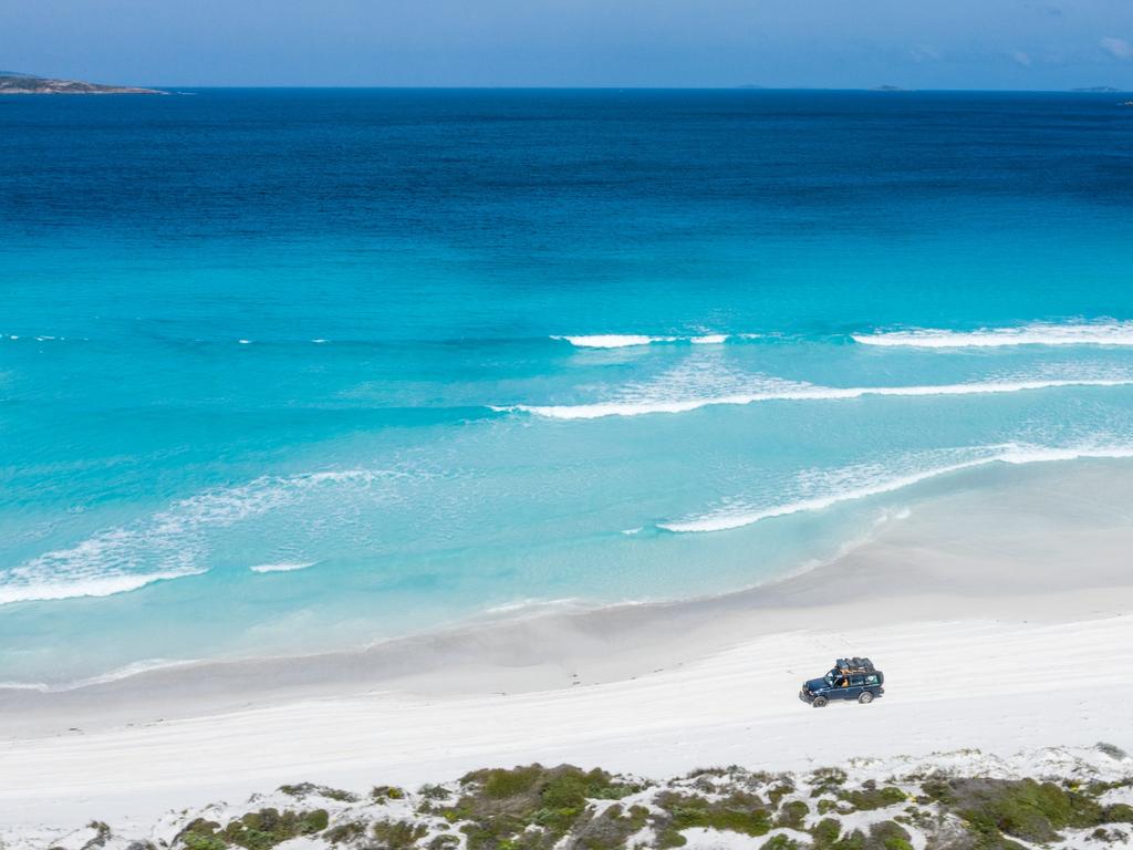 ESCAPE: Lucky Bay, Esperance, Western Australia. Picture: Tourism Australia