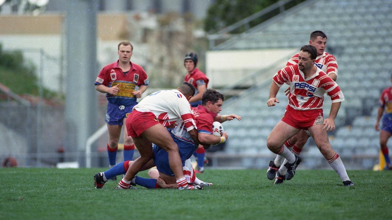 Clydesdales prop Kayne Spicer in the Queensland Cup rugby league grand final.