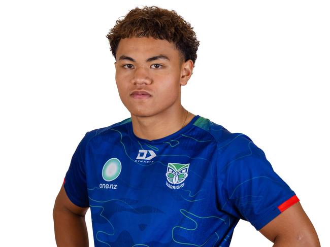 Lennox Tuiloma of the New Zealand Warriors 2024 Harold Matthews Cup squad. Picture: Contributed