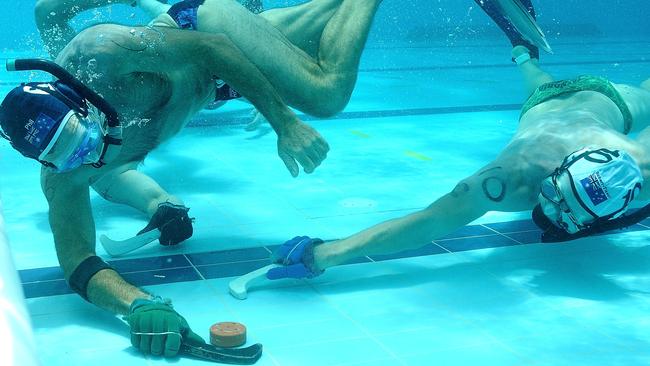 National Underwater Hockey Championships on at Knox Grammar