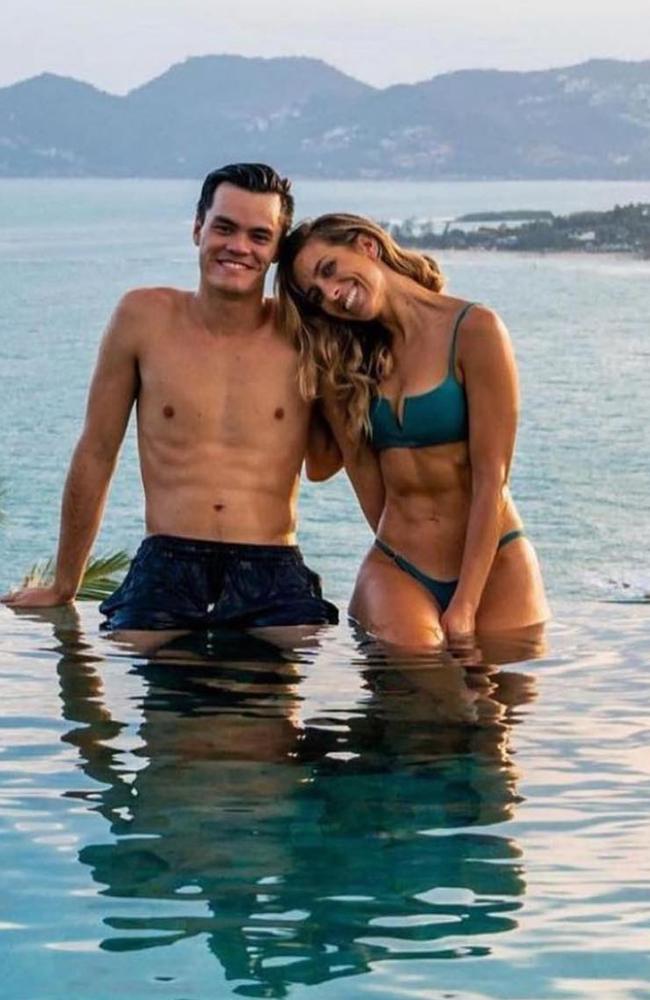 Lilly Sabri has confirmed she’s broken up with her fiance Alex Tyrwhitt. Picture: Instagram/LillySabri