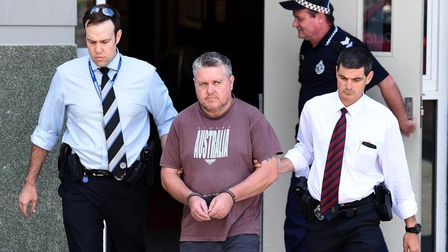 Rick Thorburn was sentenced to life in prison for the murder of his 12-year-old foster daughter Tiahleigh Palmer in October 2015 (AAP Image/Dave Hunt)