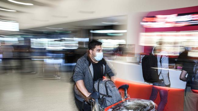 International students started returning to Australia after the end of Covid lockdowns. Picture: NCA NewsWire / Flavio Brancaleone