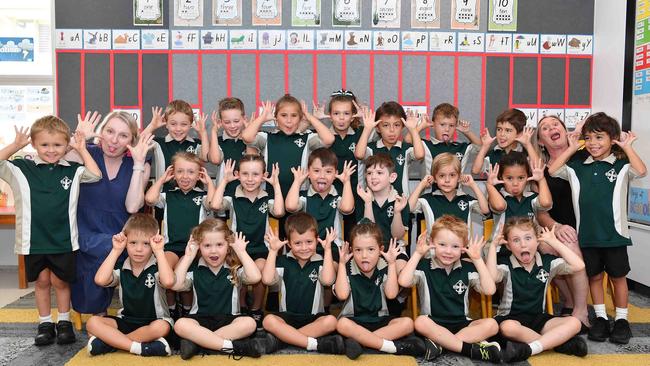 My First Year: Currimundi State School Prep Yellow. Picture: Patrick Woods.