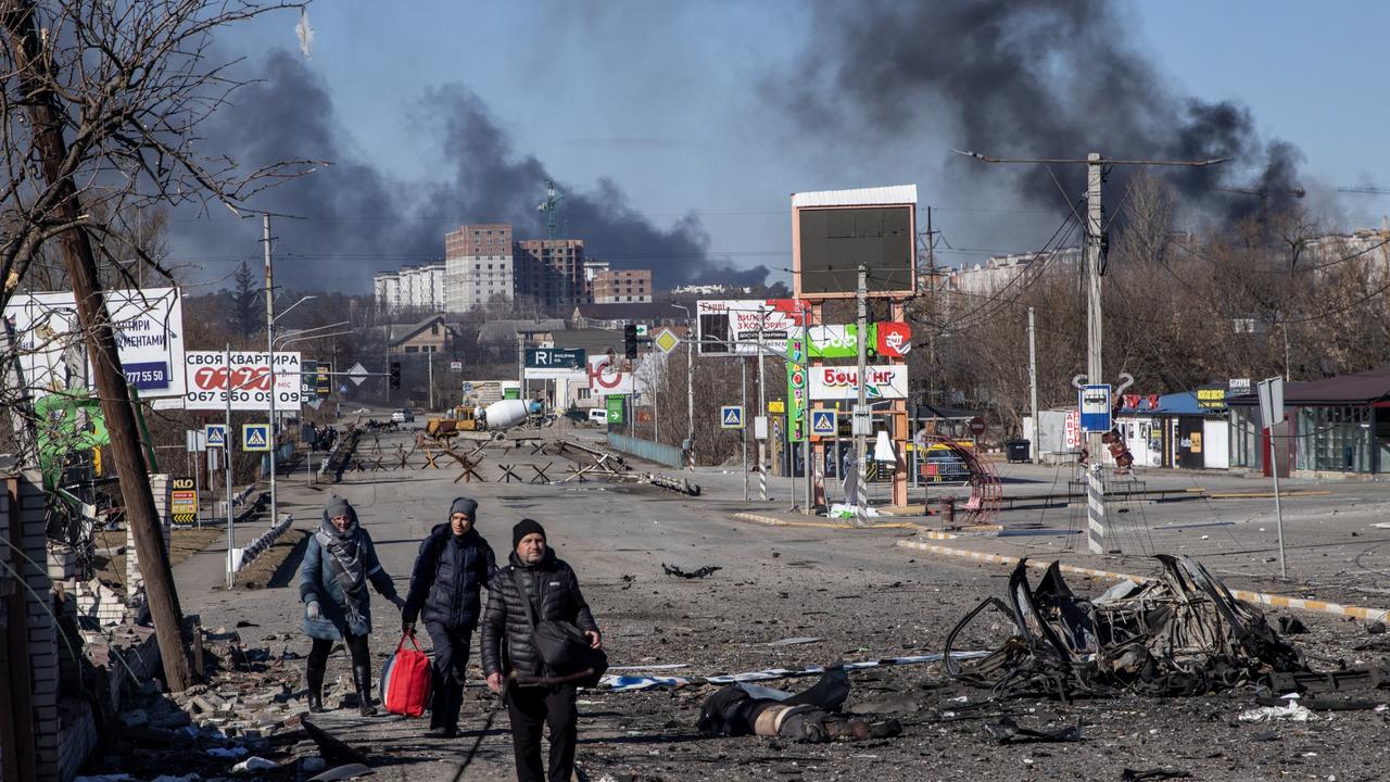 The emails revealed a disturbing plot of violence, including transporting Ukrainians to concentration camps. Picture: Chris McGrath / Getty Images