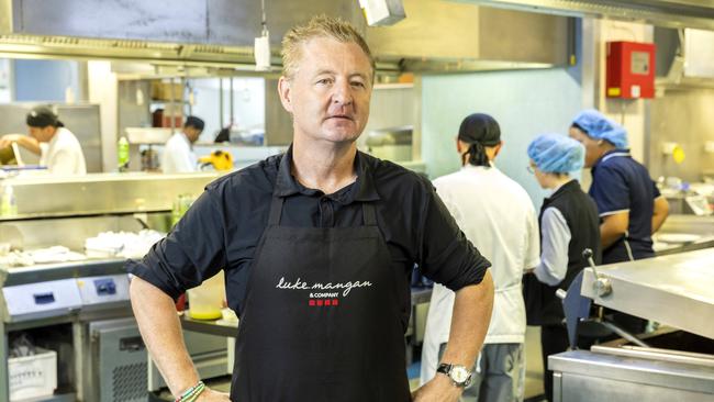 Chef Luke Mangan would like to build a restaurant on Brisbane’s Story Bridge. Picture: Richard Walker