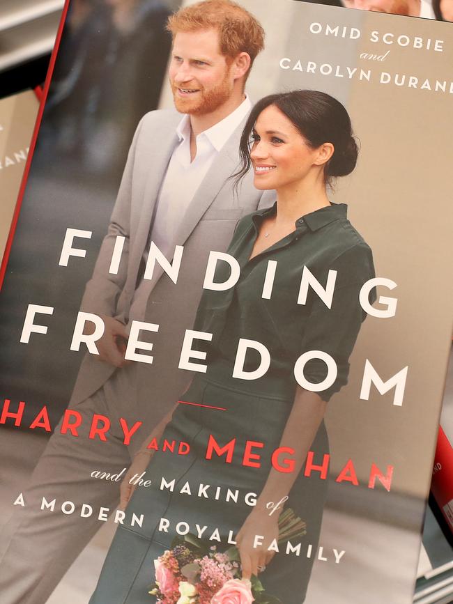 Scobie wrote Sussex biography, Finding Freedom, about Megxit and their relocation to the US. Getty Images)