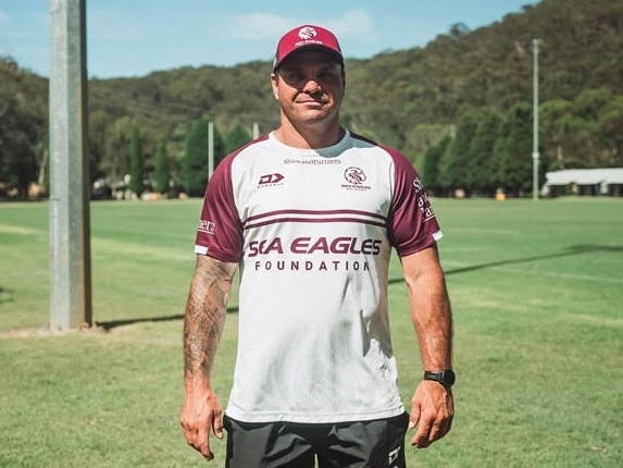 Manly assistant coach Anthony Watmough. Picture: Manly Media