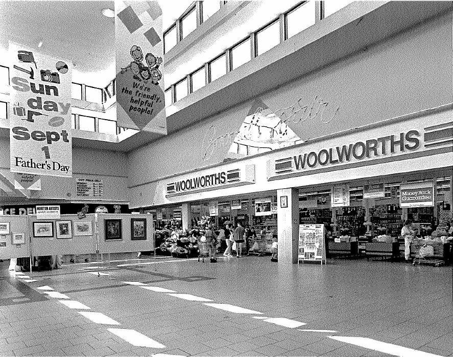 The Woolworths store in the early days of Booval Fair. Picture: Contributed