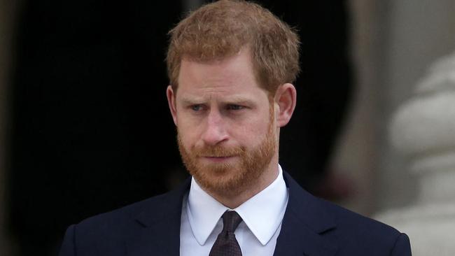 Prince Harry will make his first public appearance alongside his family since stepping down as a senior working royal. Picture: Daniel Leal-Olivas / AFP