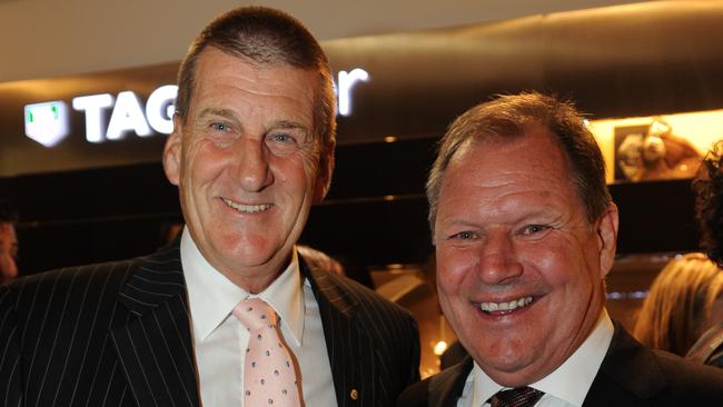 Jeff Kennett and Robert Doyle in January 2010.