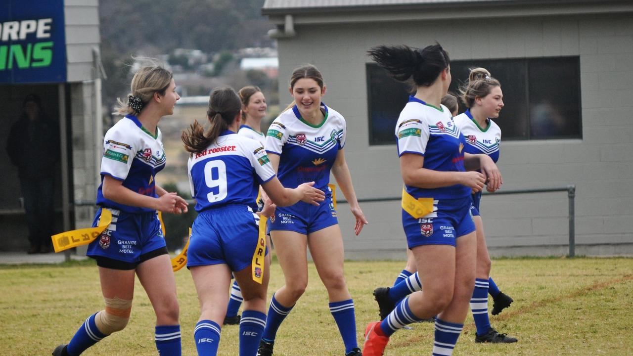 The Stanthorpe Gremlins under 17s ladies team are undefeated this season, finishing as the minor premiers. Photo: Contributed