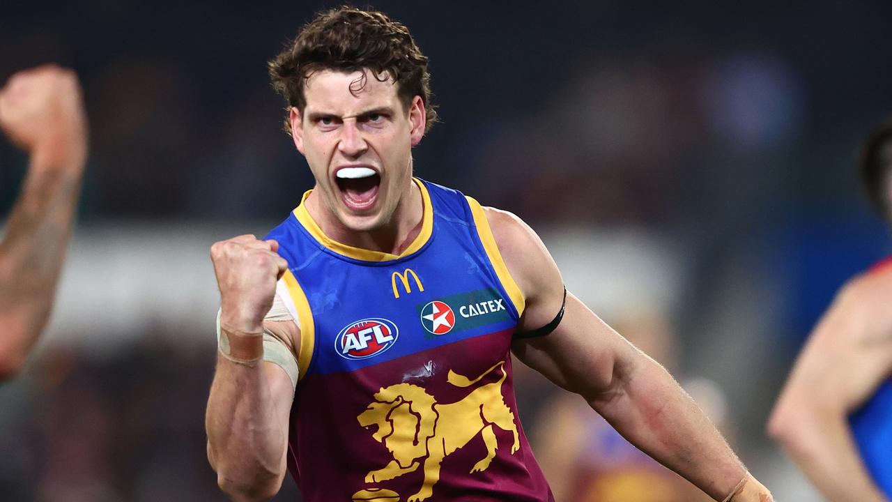 Important Brisbane midfielder Jarrod Berry, who was due to be a restricted free agent at the season’s end, has signed a new five-year deal. Picture: Chris Hyde / Getty Images