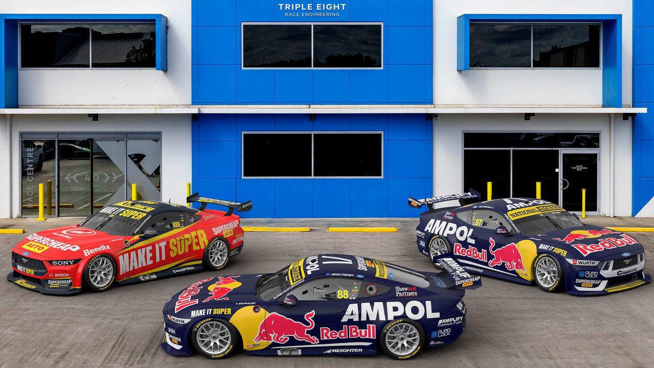 Supercars powerhouse Triple Eight Race Engineering will switch to Ford in 2026. Image: Supplied