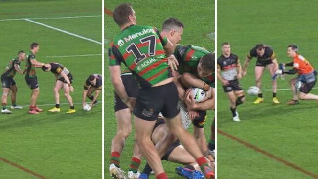 The Dylan Edwards tackle incident that had Cody Walker fuming.