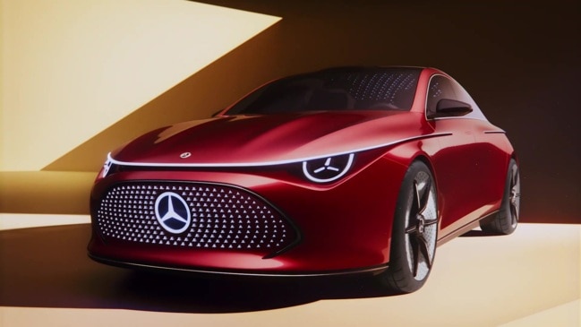 The new Mercedes-Benz Concept CLA Class Trailer