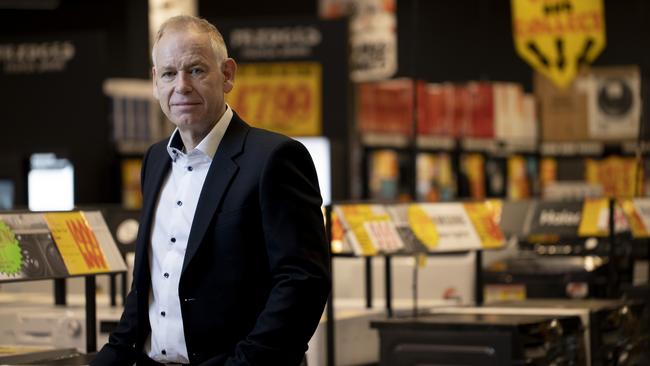 JB Hi-Fi group chief executive Terry Smart is looking at the bigger picture. Picture: Arsineh Houspian.