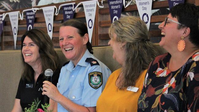 Kim Painter, Joanne Reid, Liz Fairweather and Skye Sear at a recent Grafton Chamber of Commerce event.