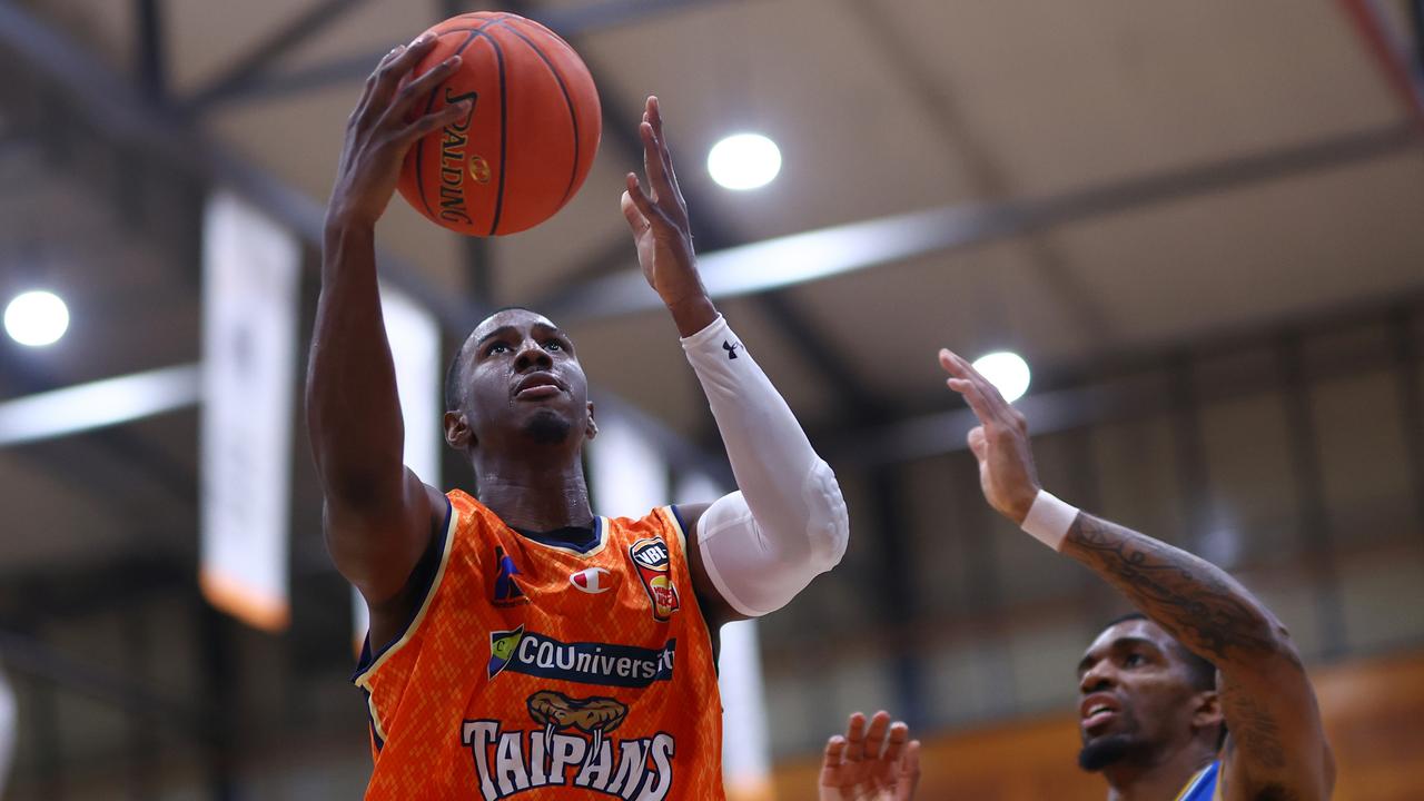 Shannon Scott in action for the Taipans during the NBL Blitz. Picture: Graham Denholm/Getty Images