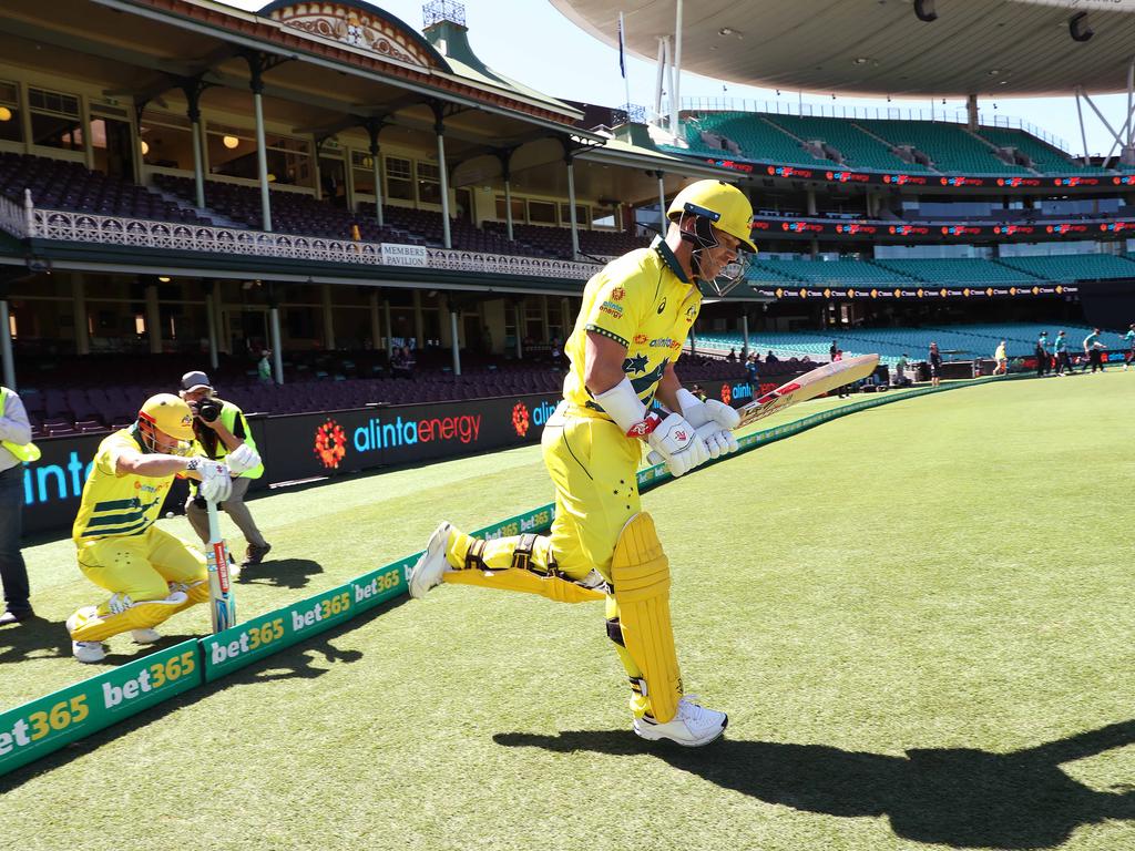 Australia will play in front of an empty stadium on Friday