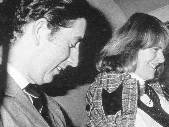 With Pince Charles leaving the theatre in 1975.