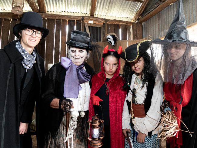 WARNING: COPYRIGHT FOR MORETON LIFE USE ONLYGhoulies and Ghosties is on for its third year at the Caboolture Historical Village on the night of Halloween.