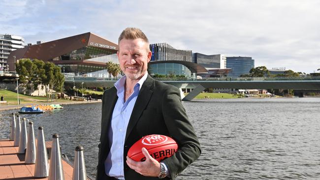 Nathan Buckley has joined in the NT’s bid to become the 20th AFL team. Picture: Keryn Stevens