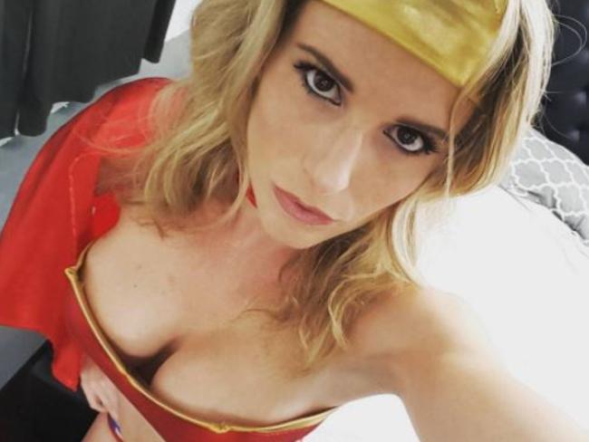Porn star Cory Chase is not a fan of Ted Cruz. Picture: Instagram/corychasexxx