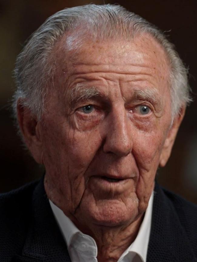 Australian businessman John Singleton. Picture: 60 Minutes