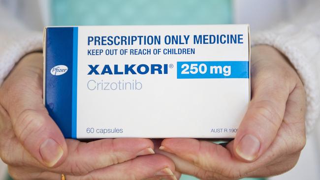 Until now, sufferers have had to fork out about $7000 a month for oral doses of the drug, Xalkori, which is also known as crizotinib.