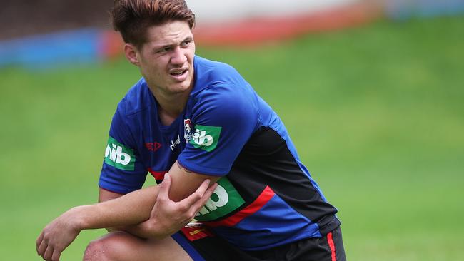 Andrew Johns believes Ponga can deliver on his talent. (Phil Hillyard)