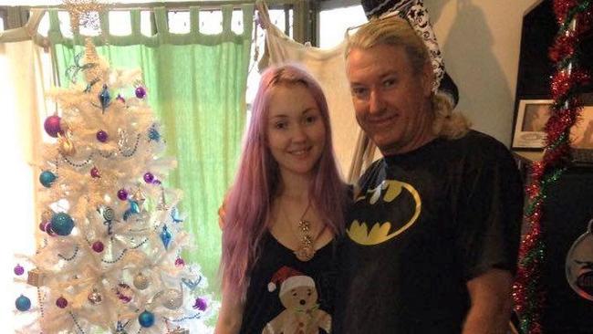 Toyah Cordingley pictured with her father Troy Cordingley. Picture: Facebook