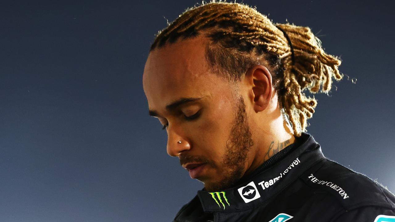 Third placed Lewis Hamilton of Great Britain. Photo by Dan Istitene – Formula 1/Formula 1 via Getty Images
