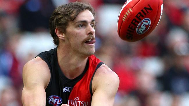 Essendon forward Joe Daniher will miss at least four weeks with a groin injury. Picture: AAP